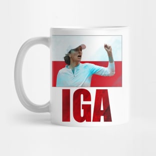 Iga Swiatek Tennis Player #1 US Open Polish Poland Female Tennis Women's Tennis Mug